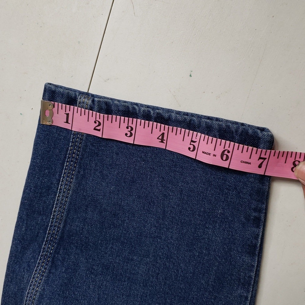 Lee Carpenter Slim Straight Cargo Cotton Pants Size 4 Y2K Retro Medium Wash Blue - Picture 12 of 16